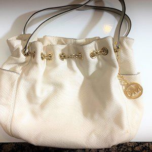 Purse, Michael Kors Chained Tote Off-White